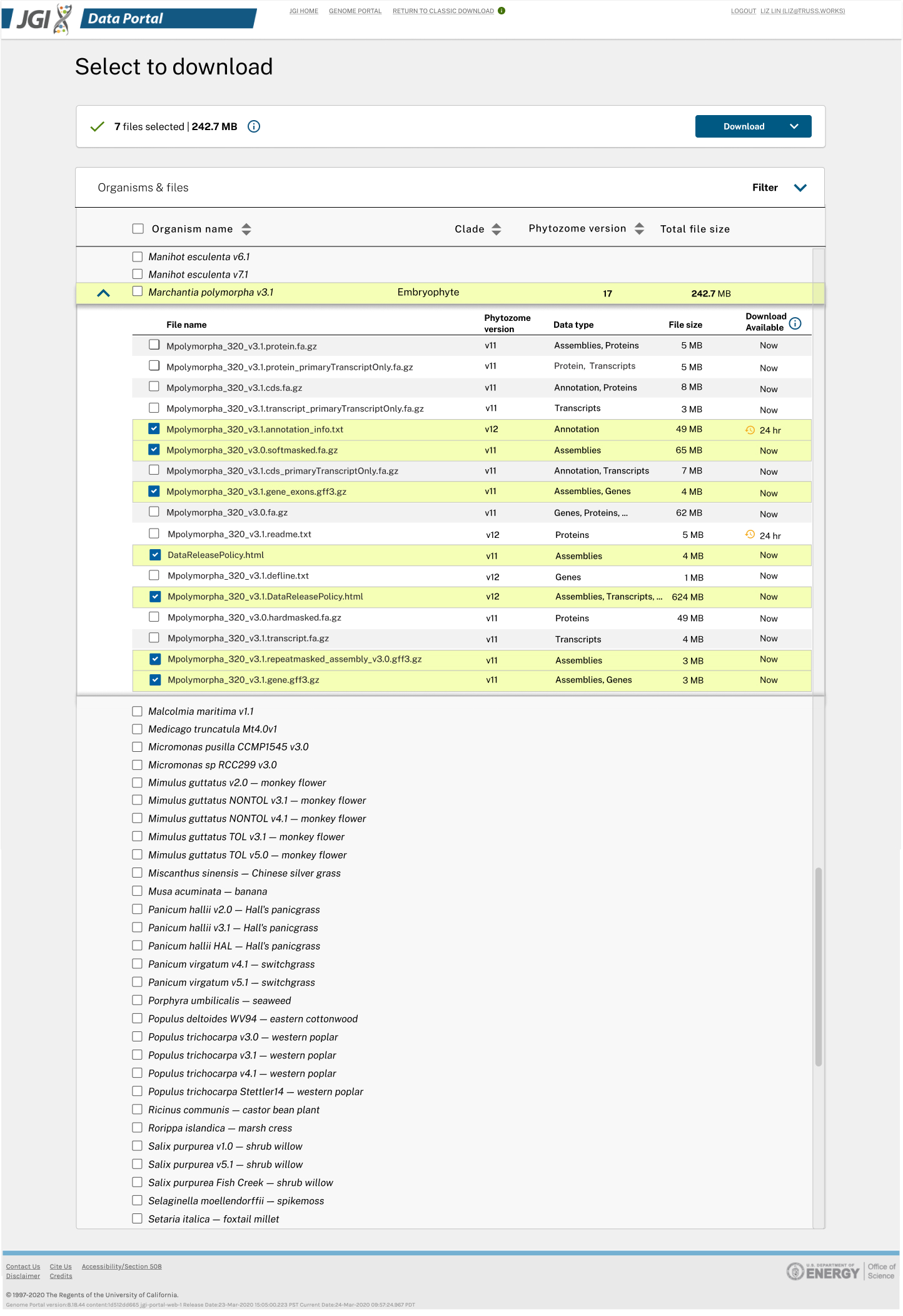 User Journey Map for RFA Application, by Liz Lin